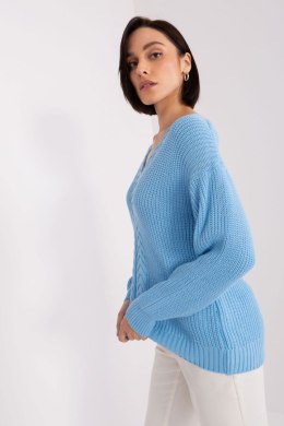 Sweter Damski Model BA-SW-8028.32 Light Blue - Badu - uniwersalny Badu