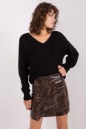 Sweter Damski Model BA-SW-8028.77 Black - Badu - uniwersalny Badu