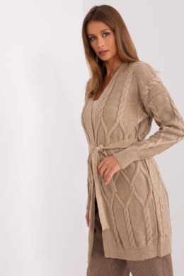 Sweter Kardigan Model BA-SW-8009-1.39P Dark Beige - Badu - uniwersalny Badu