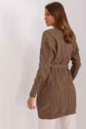 Sweter Kardigan Model BA-SW-8009-1.84P Brown - Badu - uniwersalny Badu