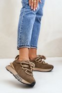 Buty Sportowe Model Artiker 54C1466 Light Brown - Step in style - 36 Step in style