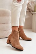 Botki Model Sairis 2774 Camel - Step in style - 37 Step in style