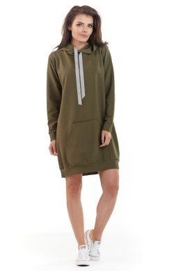 Bluza Damska Model A212 Khaki - awama - uniwersalny Awama