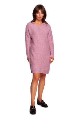 Sukienka Model BK089 Powder Pink - BE Knit - L/XL BE Knit