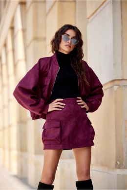 Kurtka Damska Model Erice BOR KUR0025 Bordo - Roco Fashion - S/M Roco Fashion