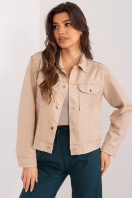 Kurtka Damska Model BA-KR-2702.13 Beige - Badu - M Badu