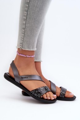 Sandały Model 82429 Ipanema Vibe Sandal Fem Black/Silver - Step in style - 39 Step in style