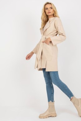 Płaszcz Damski Model TW-PL-BE-M125.21 Light Beige - Och Bella - L Och Bella