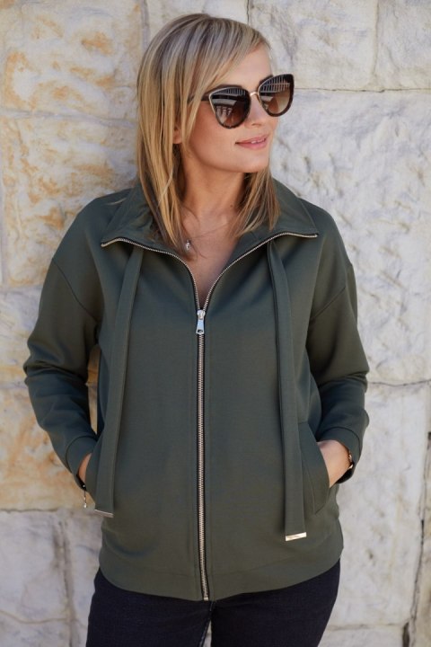 Bluza Damska Model M365/2 Khaki - La Aurora - 38 La Aurora