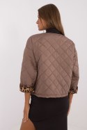 Kurtka Damska Model DHJ-KR-A8357.50 Dark Beige - Italy Moda - uniwersalny Italy Moda