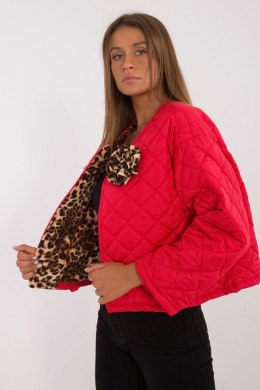 Kurtka Damska Model DHJ-KR-A8357.50 Red - Italy Moda - uniwersalny Italy Moda