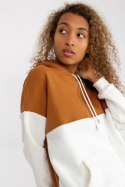 Bluza Damska Model AP-BL-AP-3001.98P Light Brown - Rue Paris - M Rue Paris