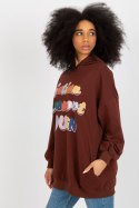 Bluza Damska Model FA-BL-8117.48 Dark Brown - Fancy - uniwersalny Fancy