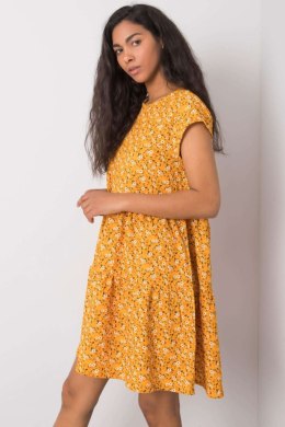 Sukienka Model D50051Z30268 Dark Yellow - Stitch&Soul - XL Stitch&Soul