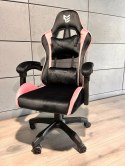 Fotel obrotowy gamingowy HERO ENZO PINK ALCANTARA