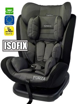 Fotelik samochodowy ISOFIX 360 FORZA BLACK 0-36 kg uniwersalny