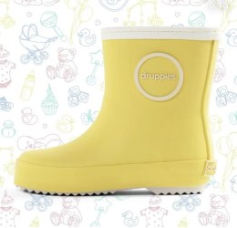 Kalosze NEWBORN BOOT Druppies pastel lemon25