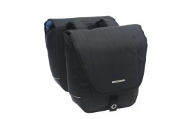 Avero Double torba rowerowa black