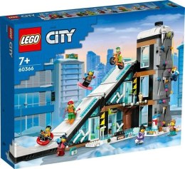 LEGO(R) CITY 60366 Centrum narciarskie i wspinaczkow