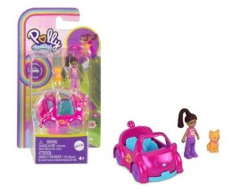 Polly Pocket. Figurka z pojazdem - Kotek HMJ80