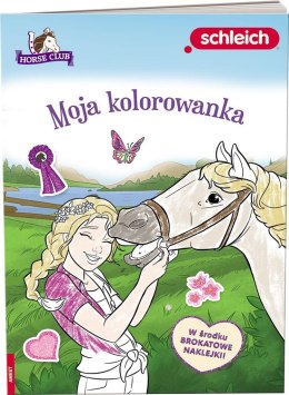 Schleich Horse Club. Moja kolorowanka