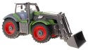 Traktor z koparką i przyczepą dla dzieci 3+ Zdalnie sterowany + Ruchome elementy Zielony