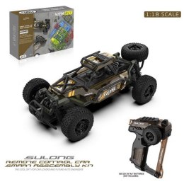 Zdalnie sterowany Crawler SULONG dla dzieci 8+ Model 1:18 + Pilot 2,4 GHz + Gumowe opony