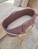 Kosz Mojżesza BOHO Handmade - mauve