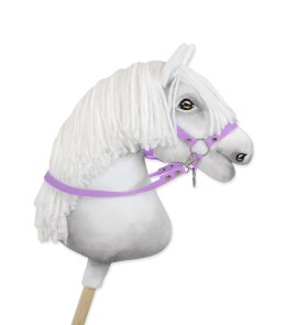 Wodze dla konia Hobby Horse - fioletowe