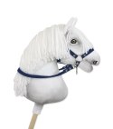 Wodze dla konia Hobby Horse - granatowe