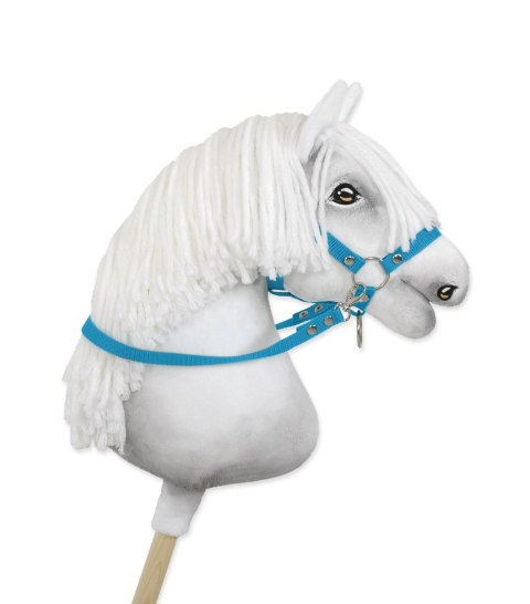 Wodze dla konia Hobby Horse - turkus