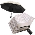 PARASOL UMBRELLA AUTOMAT PEPITKA KREMOWA PAR09WZ2