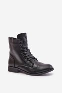 Botki Model Leanaris DA133P Black - Step in style - 36 Step in style