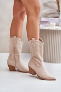 Kozaki Model Wendlis DA116P Light Beige - Step in style - 36 Step in style