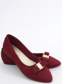 Baleriny damskie JANYA WINE RED