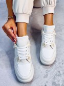 Sneakersy damskie VEDDER WHITE/BEIGE