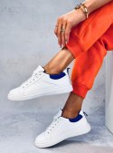 Trampki damskie KEELER WHITE/ROYALBLUE