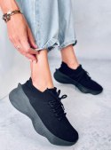 Skarpetkowe buty sportowe DESIRE ALL BLACK