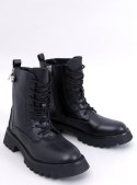 Botki sznurowane militarne FERGER BLACK