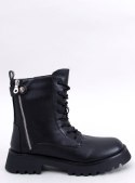 Botki sznurowane militarne FERGER BLACK