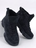 Ocieplane sneakersy zimowe ELIUS BLACK