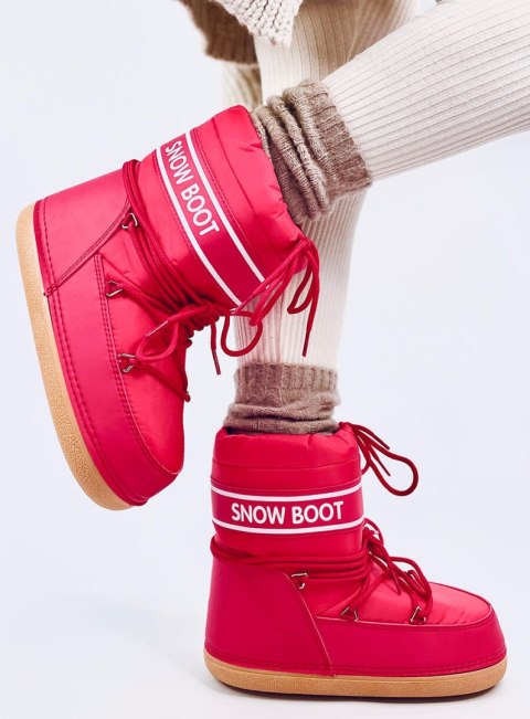 Snow boots krótkie SIMS RED