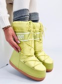 Snow boots wysokie TANGE FLU YELLOW