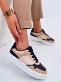 Sneakersy damskie pandy BREWER BLACK/KHAKI