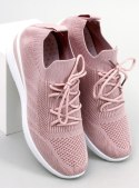 Buty sportowe na ukrytym koturnie CROFT PINK