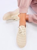 Buty sportowe skarpetkowe BARKES BEIGE