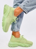 Buty sportowe skarpetkowe FABRE L.GREEN