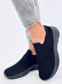 Buty sportowe skarpetkowe SUARE ALLBLACK