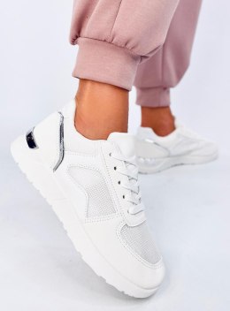 Sneakersy damskie leciutkie DOLEH WHITE