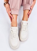 Sneakersy damskie pastelowe MOTIMES BEIGE PINK